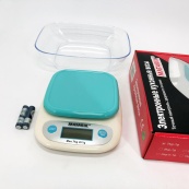 Ваги кухонні MATARIX MX-403 від 1 грама до 7кг, Кулінарні ваги для зважування їжі точні кухонні ваги. Зображення №9