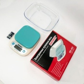 Ваги кухонні MATARIX MX-403 від 1 грама до 7кг, Кулінарні ваги для зважування їжі точні кухонні ваги. Зображення №10