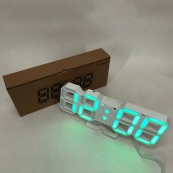 Годинник настільний електронні VST-883 LED з будильником і термометром, розумний настільний годинник. Зображення №9