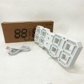 Годинник настільний електронні VST-883 LED з будильником і термометром, розумний настільний годинник. Зображення №10