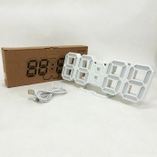 Годинник настільний електронні VST-883 LED з будильником і термометром, розумний настільний годинник. Зображення №11