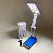 Настільна лампа Topwell 1019 Синя акумуляторна світлодіодна регуляція рівня нахилу. Колір: синій. Зображення №2 Настільна лампа Topwell 1019 Синя акумуляторна світлодіодна регуляція рівня нахилу. Колір: синій. Зображення №2