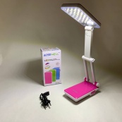 Настільна лампа Topwell 1019 Синя акумуляторна світлодіодна регуляція рівня нахилу. Колір: червоний. Зображення №5