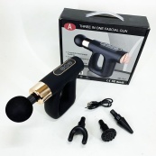 Ударний Перкусійний масажер для тіла та м'язів Масажний пістолет EM HB-007 акумуляторний чорний. Зображення №10 Ударний Перкусійний масажер для тіла та м'язів Масажний пістолет EM HB-007 акумуляторний чорний. Зображення №10