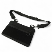 Молодіжна тактична сумка для патчів на плече з 4 кишенями black. Зображення №6