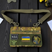 Молодіжна тактична сумка для патчів на плече з 4 кишенями multicam. Зображення №6