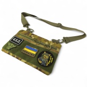 Молодіжна тактична сумка для патчів на плече з 4 кишенями multicam. Зображення №9