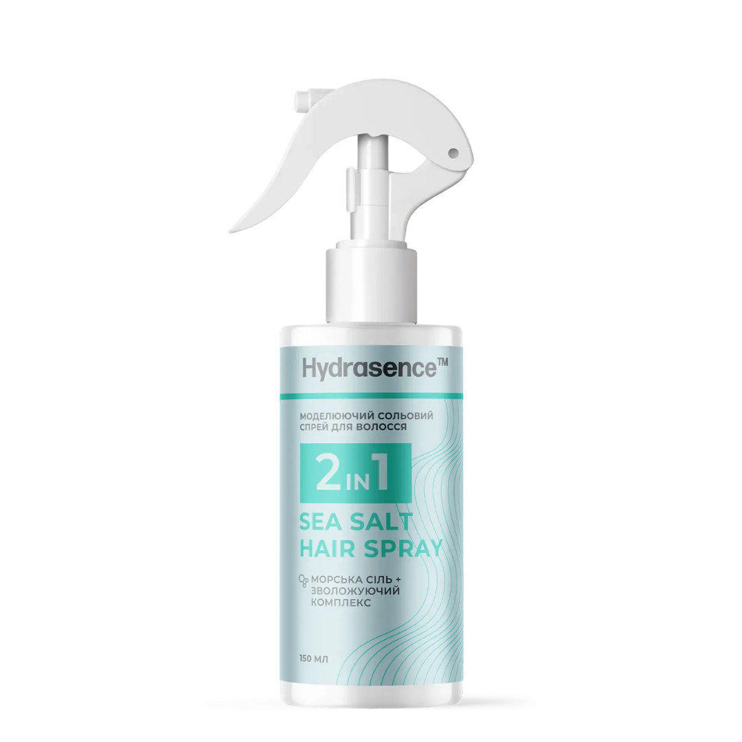 Сольовий спрей для волосся 2 в 1 моделюючий Hydrasence 150 мл Сольовий спрей для волосся 2 в 1 моделюючий Hydrasence 150 мл