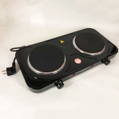 Настільна плита електрична Sea Breeze SB-064 2000 Вт, переносна настільна електроплита. Колір: чорний. Зображення №4