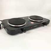 Настільна плита електрична Sea Breeze SB-064 2000 Вт, переносна настільна електроплита. Колір: чорний. Зображення №8