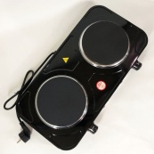 Настільна плита електрична Sea Breeze SB-064 2000 Вт, переносна настільна електроплита. Колір: чорний. Зображення №9