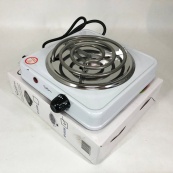 Плита електрична Suntera SP-1910, Міні електроплита, Потужна настільна електроплита. Колір: білий. Зображення №4