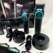Набір VGR 2 в 1 V-001 V-977 BLACK, акумуляторна машинка для стрижки та триммер. Колір: чорний. Зображення №3