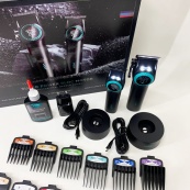 Набір VGR 2 в 1 V-001 V-977 BLACK, акумуляторна машинка для стрижки та триммер. Колір: чорний. Зображення №4