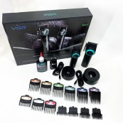 Набір VGR 2 в 1 V-001 V-977 BLACK, акумуляторна машинка для стрижки та триммер. Колір: чорний. Зображення №7