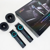 Набір VGR 2 в 1 V-001 V-977 BLACK, акумуляторна машинка для стрижки та триммер. Колір: чорний. Зображення №11