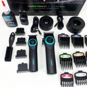 Набір VGR 2 в 1 V-001 V-977 BLACK, акумуляторна машинка для стрижки та триммер. Колір: чорний. Зображення №14