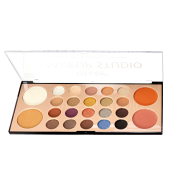 Палітра тіней для повік DoDo Gir Make Up Studio на 20 відтінків з хайлатером и рум'янами (D4141), В. Зображення №2