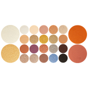 Палітра тіней для повік DoDo Gir Make Up Studio на 20 відтінків з хайлатером и рум'янами (D4141), В. Зображення №5