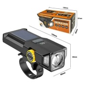 Велофара X17-30W+2LED(red). Зображення №2