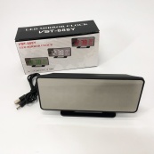 Годинник настільний дзеркальний VST-888Y-5 USB з синім циферблатом, Настільний годинник з підсвічуванням. Зображення №8