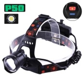 Фонарь налобный X-Balong XQ-218-HP50 аккумуляторный LED zoom с функцией Power Bank 3 режима работы. Изображение №3