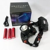 Фонарь налобный X-Balong XQ-218-HP50 аккумуляторный LED zoom с функцией Power Bank 3 режима работы. Изображение №8