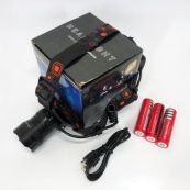 Фонарь налобный X-Balong XQ-218-HP50 аккумуляторный LED zoom с функцией Power Bank 3 режима работы. Изображение №12