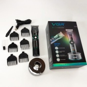 Професійна бездротова машинка для стрижки волосся та бороди VGR V-256, бездротова електробритва. Зображення №19 Професійна бездротова машинка для стрижки волосся та бороди VGR V-256, бездротова електробритва. Зображення №19