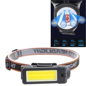 Фонарь WORKLIGHT 2 в 1 5305-COB(WHITE+YELLOW), Мощный фонарь для рыбалки, Мощный фонарь на голову. Изображение №6