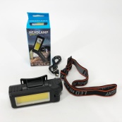 Фонарь WORKLIGHT 2 в 1 5305-COB(WHITE+YELLOW), Мощный фонарь для рыбалки, Мощный фонарь на голову. Изображение №16
