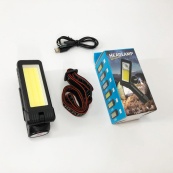 Фонарь WORKLIGHT 2 в 1 5305-COB(WHITE+YELLOW), Мощный фонарь для рыбалки, Мощный фонарь на голову. Изображение №19