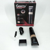 Акумуляторна машинка для стрижки волосся Gemei GM-6042, окантувальна машинка. Колір: чорний. Зображення №6