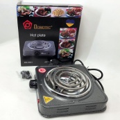 Електроплита спіральна настільна плита Domotec MS-5801 1000 Вт, Переносна компактна електроплита. Зображення №2