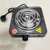 Електроплита спіральна настільна плита Domotec MS-5801 1000 Вт, Переносна компактна електроплита. Зображення №4