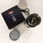 Кавомолка MAGIO MG-201 200 Вт, машинка для помелу кави, кавомолка міні, електрична кавомолка для турки. Зображення №9