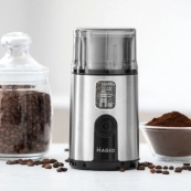 Кавомолка MAGIO MG-201 200 Вт, машинка для помелу кави, кавомолка міні, електрична кавомолка для турки. Зображення №12