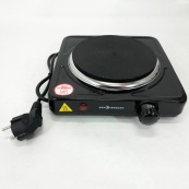 Настольная плита электрическая Sea Breeze SB-061 1000 Вт, переносная компактная электроплита. Цвет: черный. Изображение №2 Настольная плита электрическая Sea Breeze SB-061 1000 Вт, переносная компактная электроплита. Цвет: черный. Изображение №2