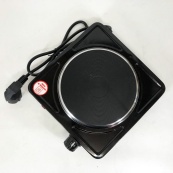 Настольная плита электрическая Sea Breeze SB-061 1000 Вт, переносная компактная электроплита. Цвет: черный. Изображение №3 Настольная плита электрическая Sea Breeze SB-061 1000 Вт, переносная компактная электроплита. Цвет: черный. Изображение №3