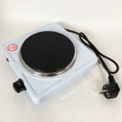 Настільна плита електрична Sea Breeze SB-060, потужна настільна електроплита. Колір: білий. Зображення №2