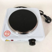 Настільна плита електрична Sea Breeze SB-060, потужна настільна електроплита. Колір: білий. Зображення №7