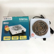 Настільна плита електрична Sea Breeze SB-062 1000 Вт, настільна одноконфоркова, плита побутова. Зображення №5