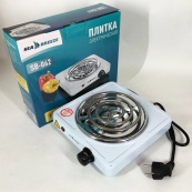 Настільна плита електрична Sea Breeze SB-062 1000 Вт, настільна одноконфоркова, плита побутова. Зображення №7