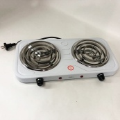 Плита электрическая Suntera DP-1915 2000 Вт, мощная настольная электроплита, плита бытовая. Цвет: белый. Изображение №7