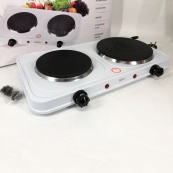 Плитка електрична Suntera DP-1935W, 2500W, 2 конфорки різного діаметру, 2 конфорки. Колір: білий. Зображення №4