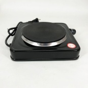 Плита електрична Suntera SP-1920, електроплита для дачі, електроплита 1000 w. Колір: чорний. Зображення №5