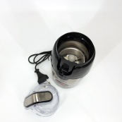 Кавомолка SATORI SG-2510-SL, електрична кавомолка подрібнювач, кавомолка потужна, подрібнювач зерен. Зображення №6