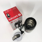 Кавомолка SATORI SG-2510-SL, електрична кавомолка подрібнювач, кавомолка потужна, подрібнювач зерен. Зображення №8