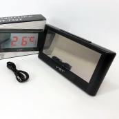 Часы электронные настольные VST-732Y с зеленой подсветкой, электронные настольные часы light. Изображение №3 Часы электронные настольные VST-732Y с зеленой подсветкой, электронные настольные часы light. Изображение №3