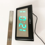 Часы электронные настольные VST-732Y с зеленой подсветкой, электронные настольные часы light. Изображение №5 Часы электронные настольные VST-732Y с зеленой подсветкой, электронные настольные часы light. Изображение №5